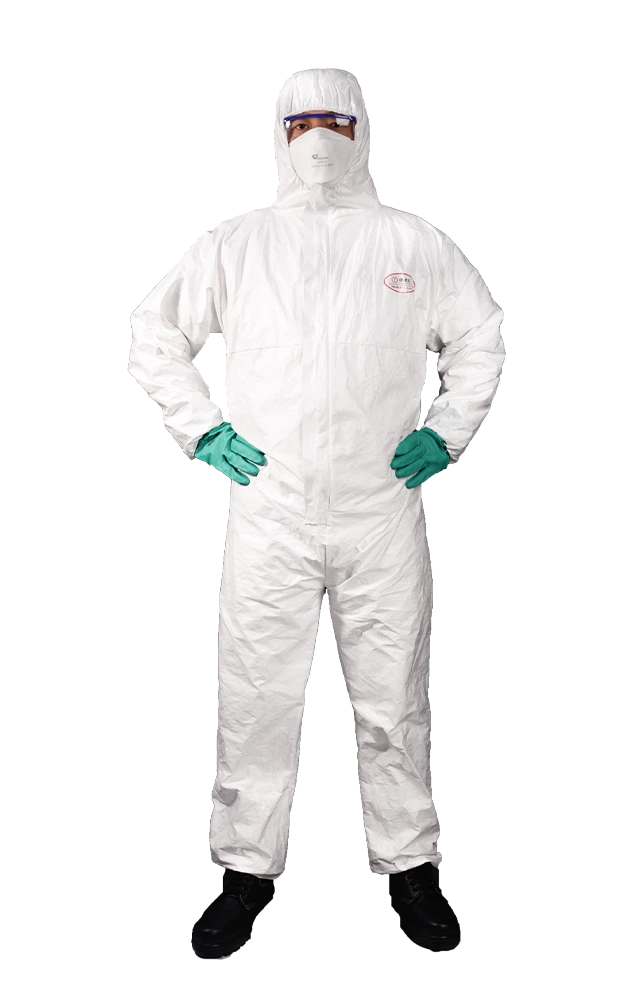 Mono protector ligero y resistente con certificación CE Tipo 5/6